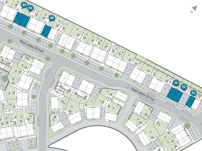 Site plan - artist's impression subject to change